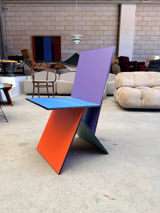 Chaise vintage Ikea Vilbert par Verner Panton – Chaises & fauteuils, Mdf (photo 4 of 9)