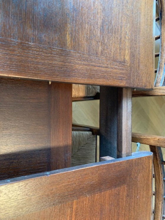 Image 1 of stijlvol en chique eethoek - eettafel met 6 stoelen Castle Furniture