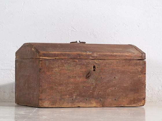 Pequeño baúl antiguo (c.1910) #22 – Cómodas, Rustic (photo 11 of 40)