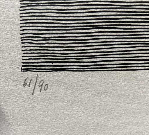 Sérigraphie originale - Michel Seuphor (Paris)