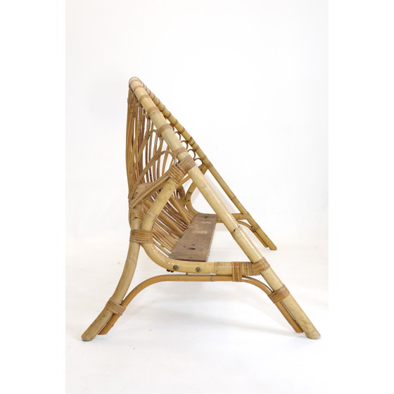 Image 1 of Vintage rotan bed, 1960-1970