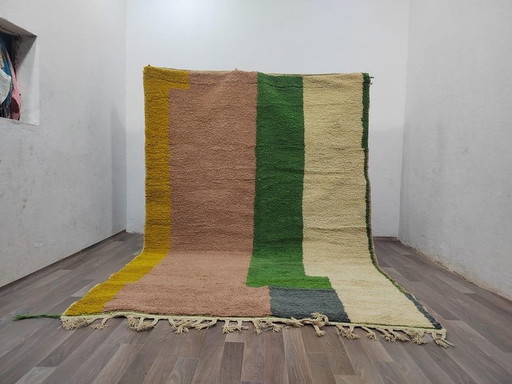 Handmade Beni Ouarain Rug, Traditional Craftsmanship, Size 2/3 M – Ahrend, vloerkleden en tapijten, Wool