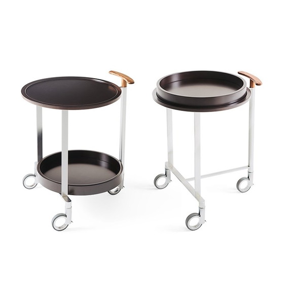 Image 1 of Giorgetti Chi Wing Lo 60960 EOS Beistelltisch mit Rollen