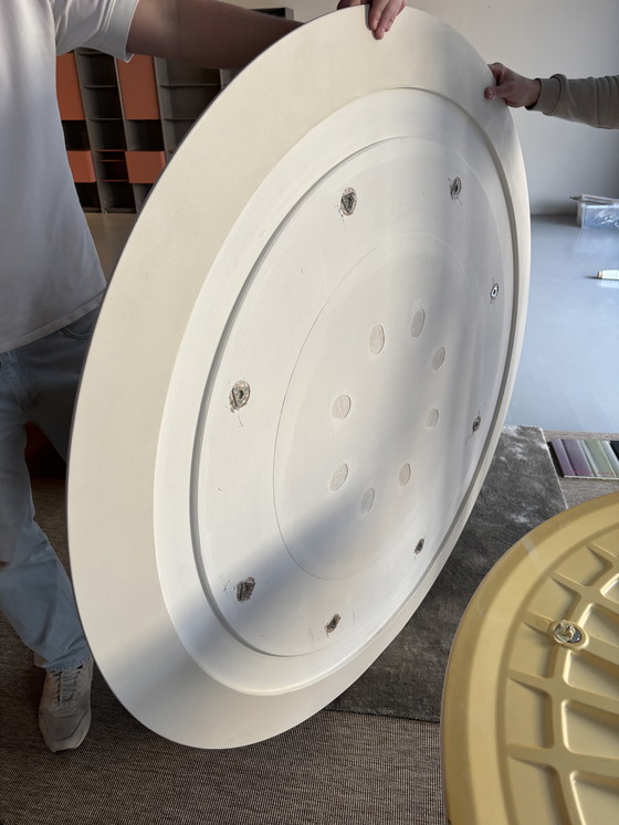 Image 1 of MDF Italia NVL table 150cm kleur kalk matte finish showmodel