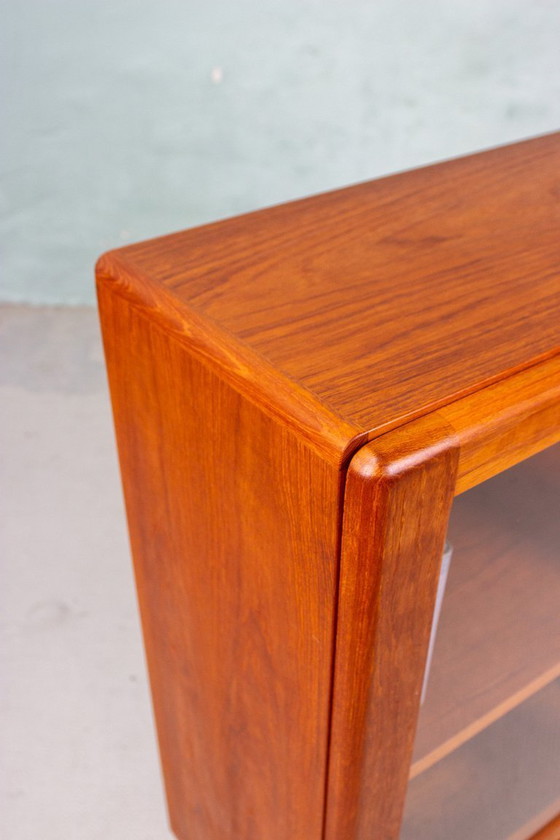 Image 1 of Vintage teak display chest of drawers highboard sideboard Danish