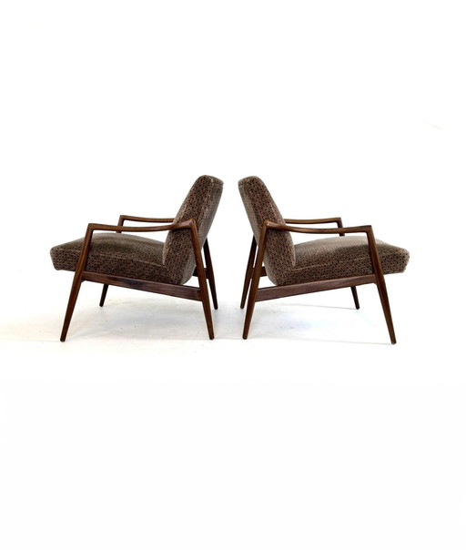 2x fauteuil vintage, Harmut Lohmeyer, Wilkhahn '60