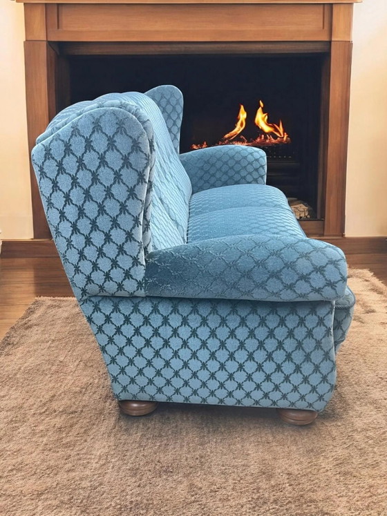 Zeldzaam! Vintage Bankstel van Schlingmann Wertmöbel, Mid Century stijl, ongebruikt, uitstekende staat, (photo 4 of 11)