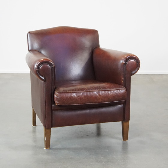 Image 1 of Armchair Made Of Sheepskin