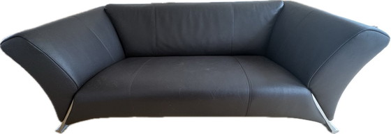 Image 1 of Canapés Rolf Benz 322 2,5 et 3 places en cuir marron foncé