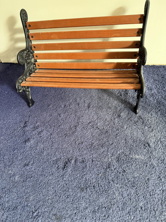 Image 1 of Charming decorative doll's bench