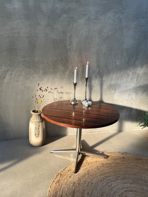 Tavolino da caffè vintage in palissandro