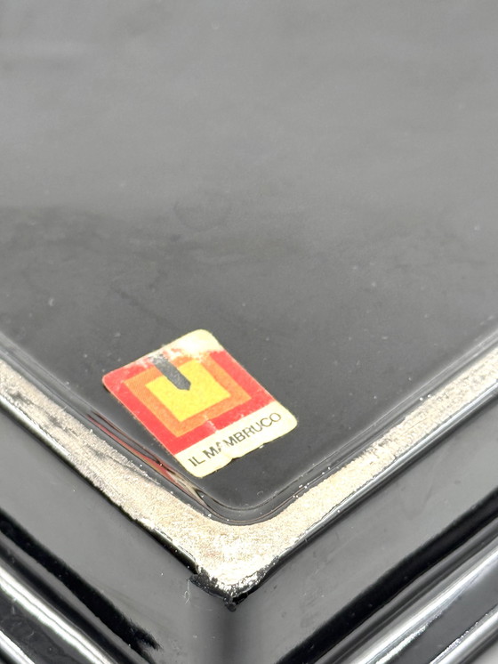 Image 1 of Posacenere in ceramica postmoderno, nello stile di Ettore Sottsass, Il Mambruco, Italia, anni '70