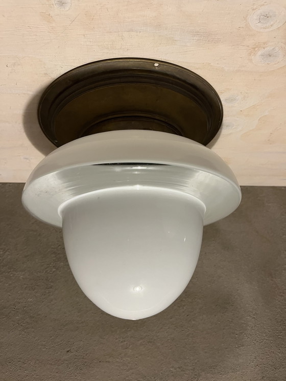 Image 1 of Jaren 20 / 30 plafond lampen