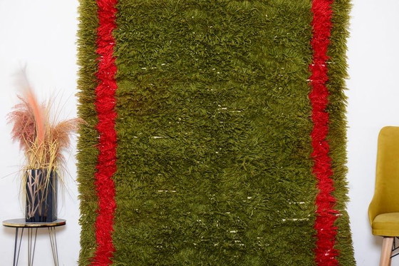 Image 1 of Handgemaakt vloerkleed van puur wol, traditioneel vakmanschap, 150x250 cm
