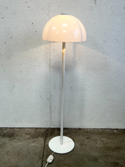 Lampada da terra vintage a forma di fungo – vloerlampen, Plastic, Metal