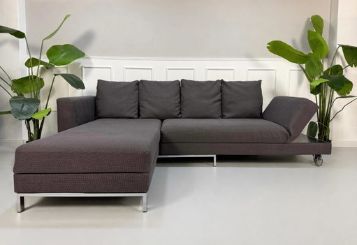 Brühl Fourtwo Sofa Stoff Schlafsofa Four Two Grau Blau