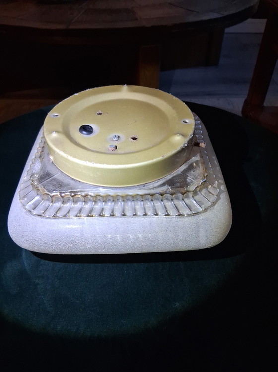 Image 1 of Beautiful gold ceiling light 70s