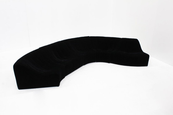Image 1 of Kwok Hoi Chan for Steiner Chromatic modular curved  sofa 1970s