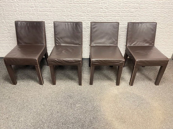 Image 1 of Set of 4 ‘SAAR’ chairs by Piet Boon