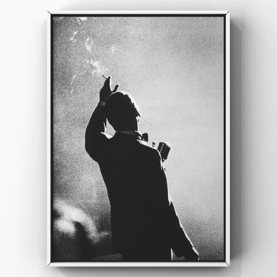 Image 1 of 1x stampa artistica di Herman Leonard - Frank Sinatra, 1958