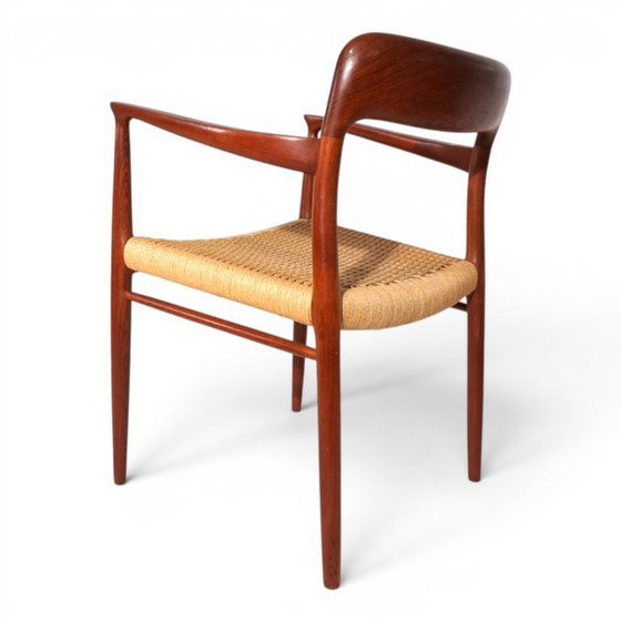 Image 1 of Sedia Møller modello 56 in teak di Niels Otto Møller per J.L. Møllers, 1956