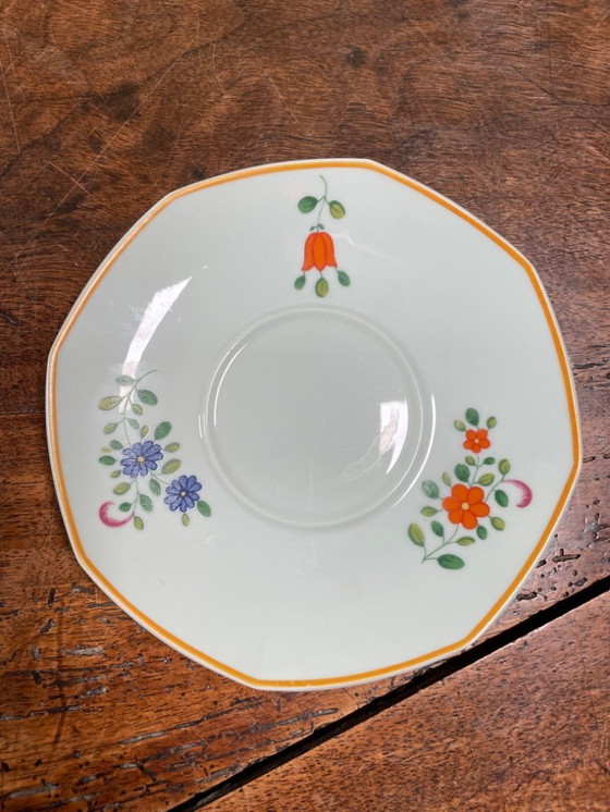 Image 1 of Servizio da tè Limoges Raynaud – 12 tazze – Vintage anni '60/'70