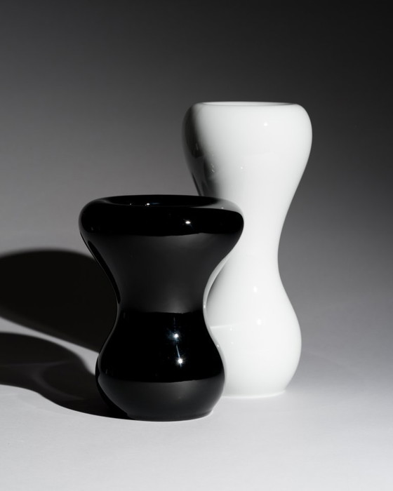 Image 1 of Rosenthal Studio-Line “Baobab” XL Vase Duo Emmanuel Babled France/Italy 1990s