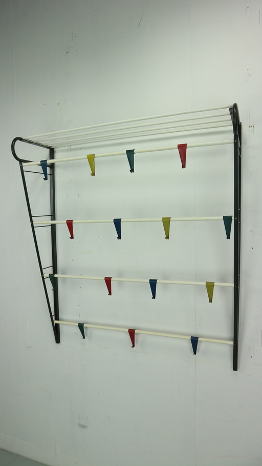 Coen de Vries for Devo “Scale” Metal Coat Rack, the Netherlands, 1960s