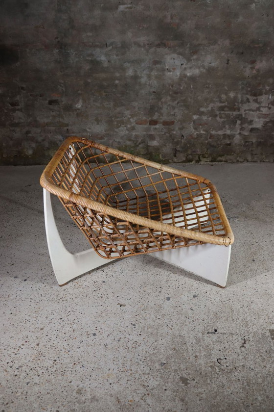 Image 1 of Gebroeders Jonkers – Rokato – Rattan Easy Chair – Noordwolde – Netherlands – 1960s