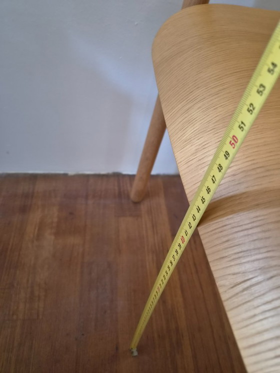 Image 1 of Set of two oak Mava chairs by design brand Punt
