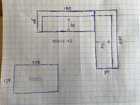 Image 1 of Design on Stock Hoekbank Chaise Lonque 