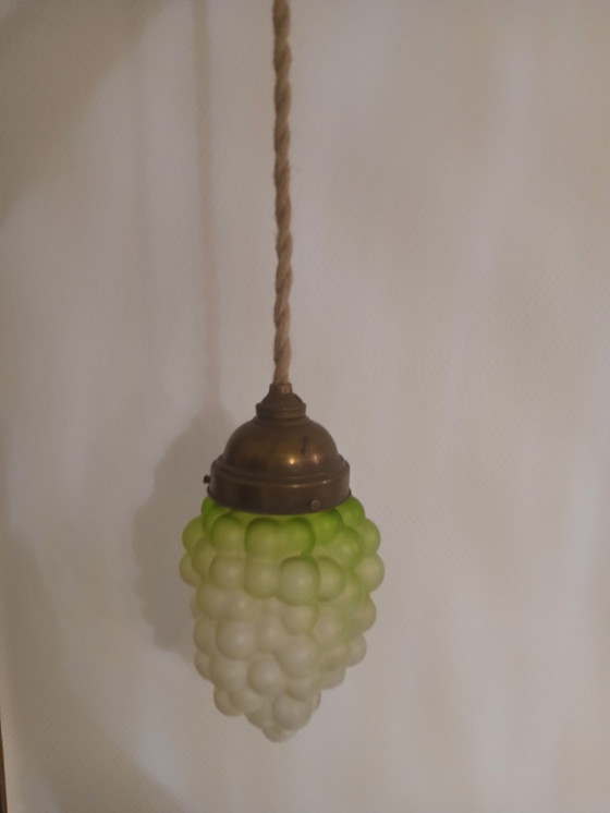 Image 1 of Lampada a sospensione in vetro