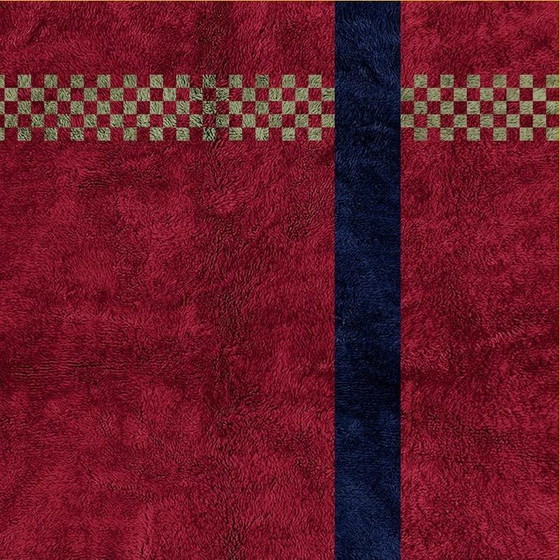 Traditioneel handgemaakt Beni Mrirt Berber tapijt, formaat 1,5/2,5 m – Aime Té, Vloerkleden en tapijten, Wool (photo 6 of 6)