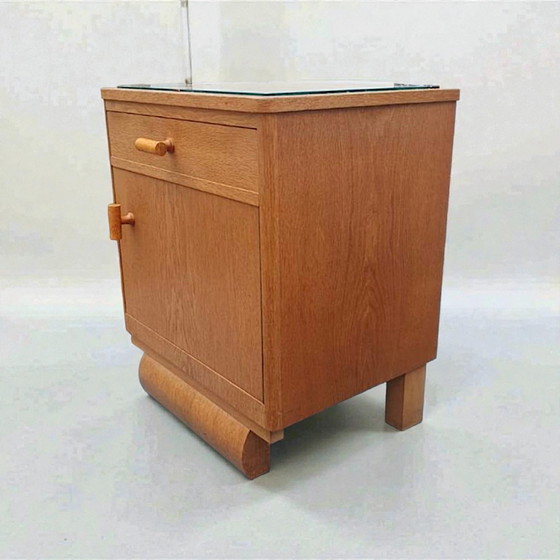 Image 1 of Gabinete antiguo art déco 1920, mueble de recibidor