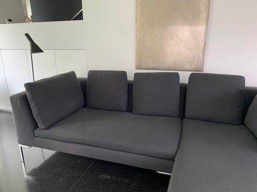 B&B ITALIA Canapé design Charles Kvadrat Divina – hoekbanken, Aluminium, Wool (photo 2 of 9)
