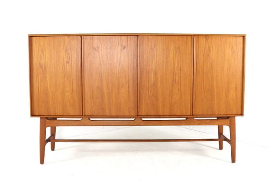 Image 1 of Credenza Svend Aage Madsen per K. Knudsen & Son, design vintage danese
