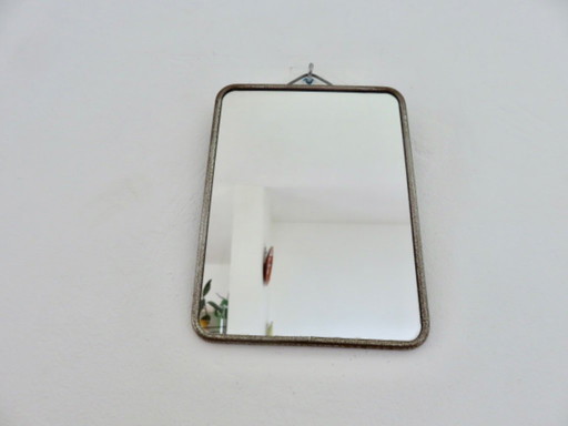 Espejo de barbero vintage, para sobremesa o montaje en pared, años 50 o 60