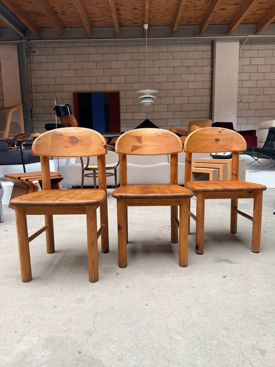 Set of 8 Daumiller chairs, Rainer Daumiller (set price), Dining chairs, Wood, Brown (photo 3 of 13)
