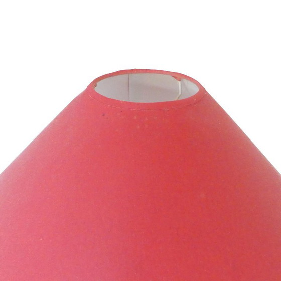 Olivier Villatte Postmodern Table Lamp, France 1980s, Memphis Era – Wood, Plastic (photo 8 of 10)