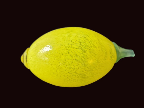 Image 1 of Kosta Boda - Vassoio di frutta limone di Gunnel Sahlin