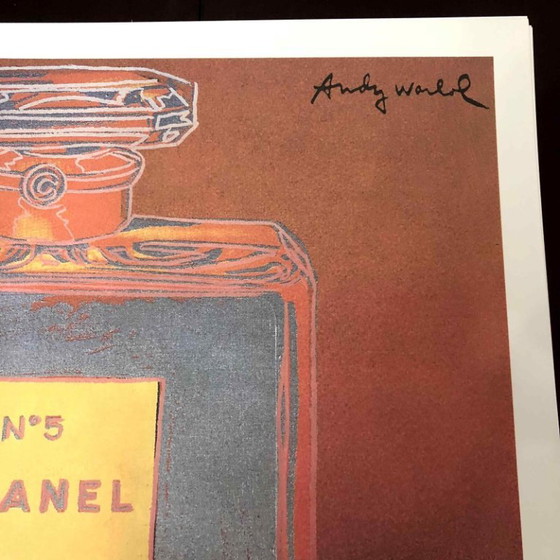 1990S AFTER ANDY WARHOL "CHANEL" LITHOGRAPH – Lithographs & prints, Paper (photo 8 of 10)