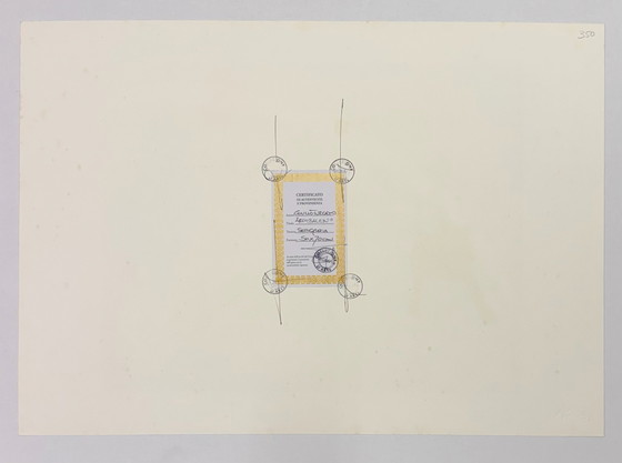 Quadro serigrafia Giulio Turcato 50x70cm arcobaleno, astratto – Litografie e stampe, Carta (photo 6 of 7)
