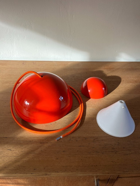 Image 1 of Vintage Louis Poulsen Flowerpot - Verner Panton - VP1 - Danish design lamp