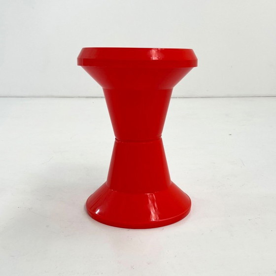 Image 1 of Taburete Coral Taormina de Giganplast, década de 1970.