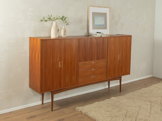 Image 1 of 60er Jahre Highboard, Musterring