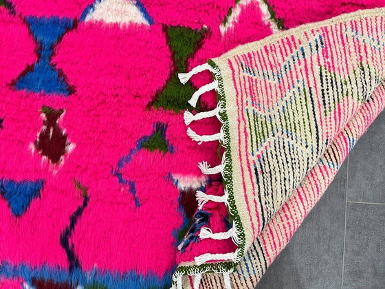 Image 1 of Berber Rug - 264 cm x 159 cm - colored Wool