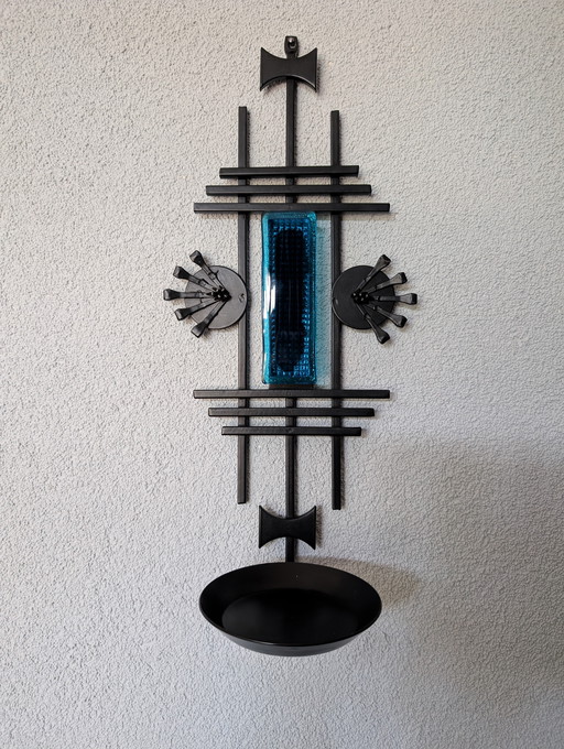 Dänischer Wandleuchter/Skulptur