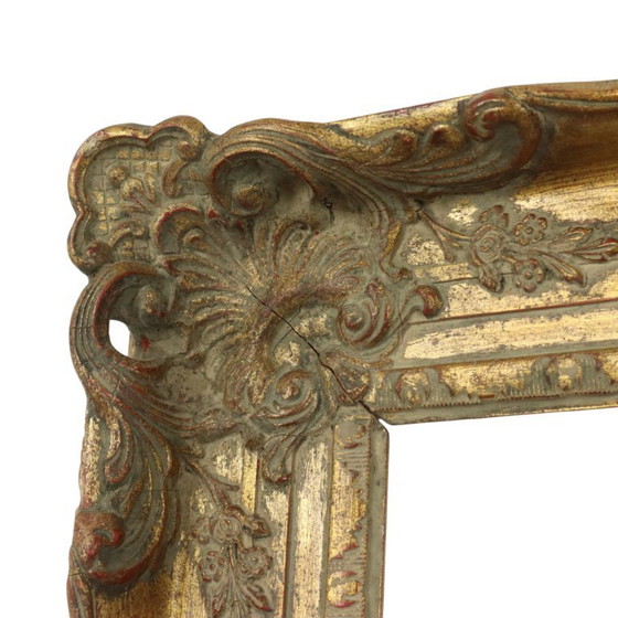 Image 1 of Antique Classic Gold Leaf Frame 74cm