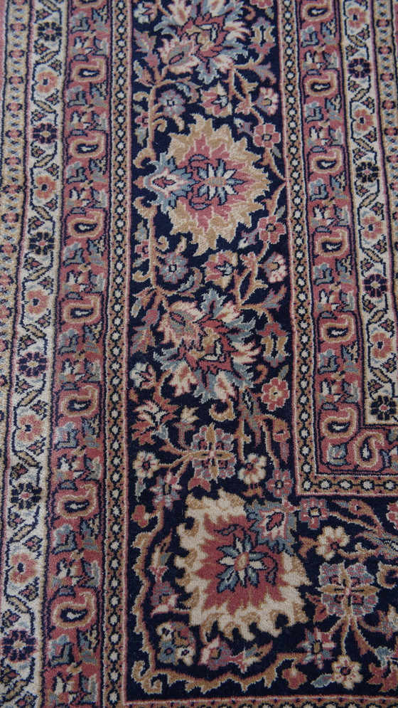 Image 1 of Vloerkleed Met Roze En Blauwe Kleuren 302x208cm