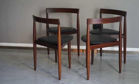 Image 1 of Iconic Roundette dining set by Hans Olsen, Danish Midcentury